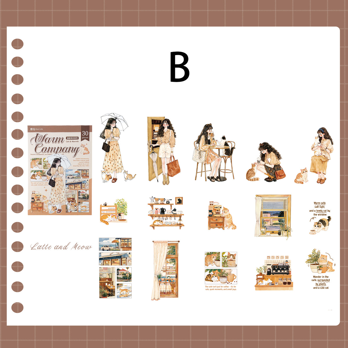 Warmth Together Sticker 30pcs