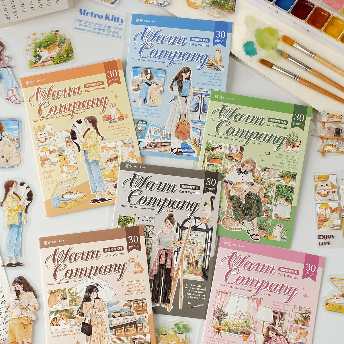 Warmth Together Sticker 30pcs