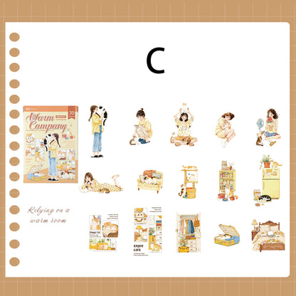 Warmth Together Sticker 30pcs