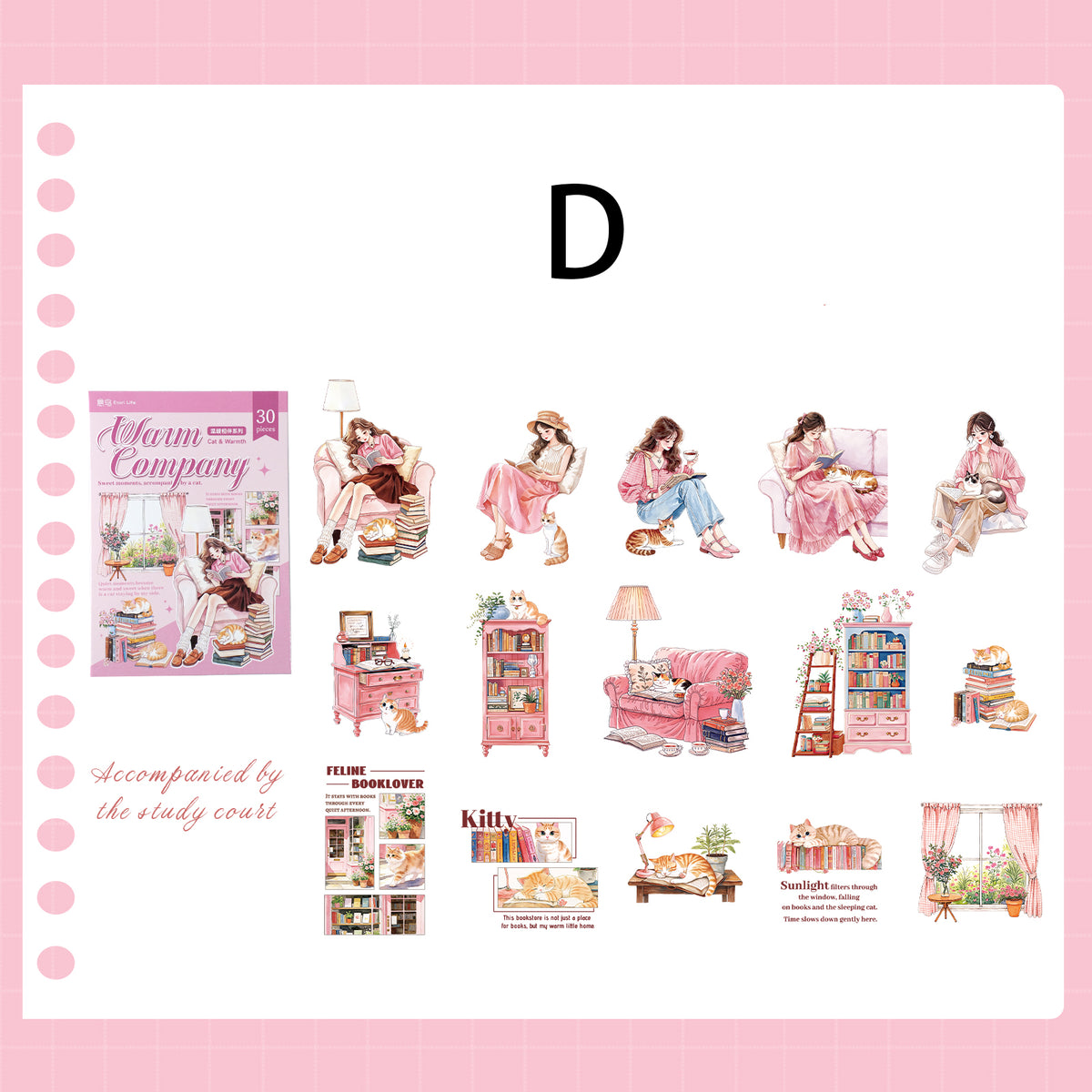 Warmth Together Sticker 30pcs