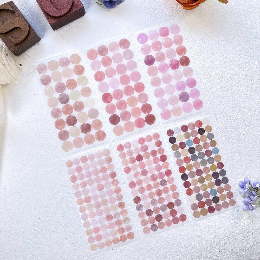 Washi Polka Dot Stickers