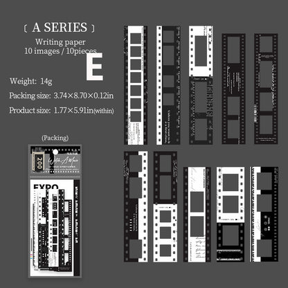 Watch A Movie Paper 10pcs