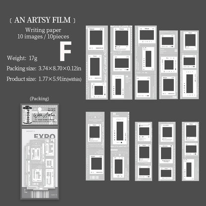 Watch A Movie Paper 10pcs