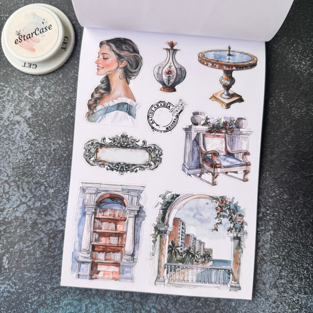 Water City Blossoms Tour Sticker Book