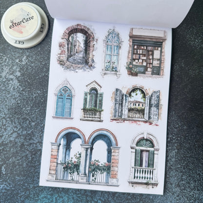 Water City Blossoms Tour Sticker Book