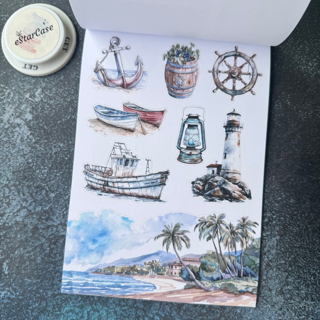 Water City Blossoms Tour Sticker Book