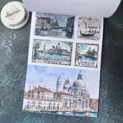 Water City Blossoms Tour Sticker Book