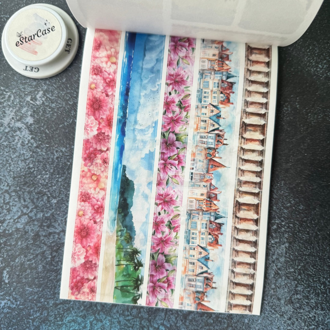 Water City Blossoms Tour Sticker Book