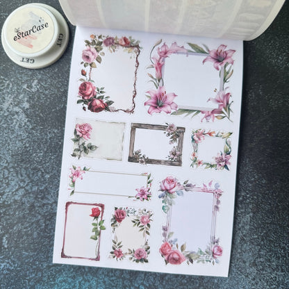 Water City Blossoms Tour Sticker Book