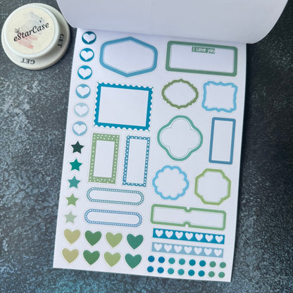 Water City Blossoms Tour Sticker Book
