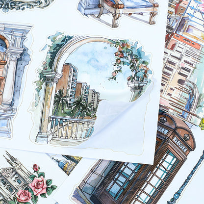 Water City Blossoms Tour Sticker Book