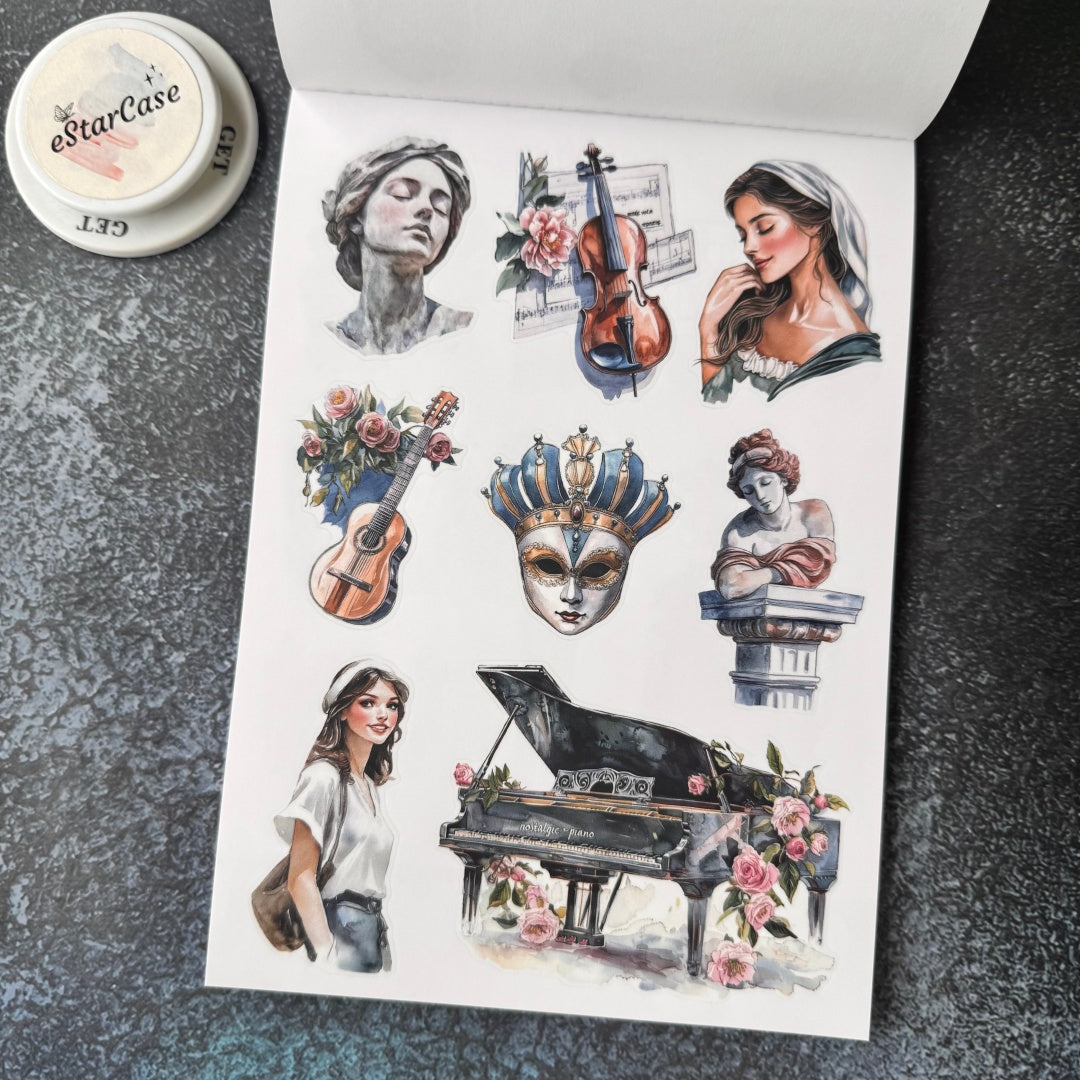 Water City Blossoms Tour Sticker Book