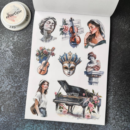 Water City Blossoms Tour Sticker Book
