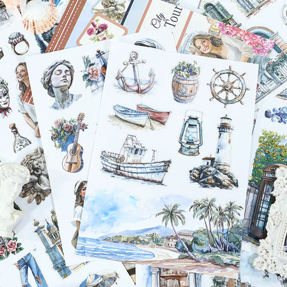 Water City Blossoms Tour Sticker Book