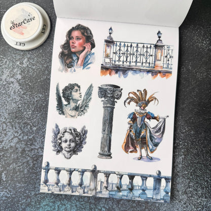 Water City Blossoms Tour Sticker Book