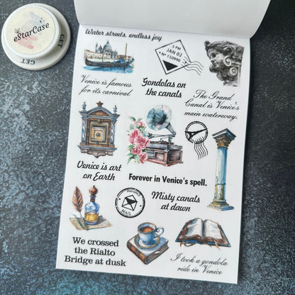 Water City Blossoms Tour Sticker Book