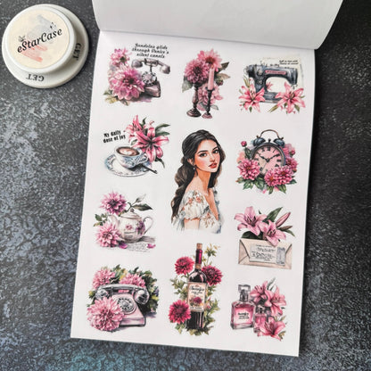 Water City Blossoms Tour Sticker Book