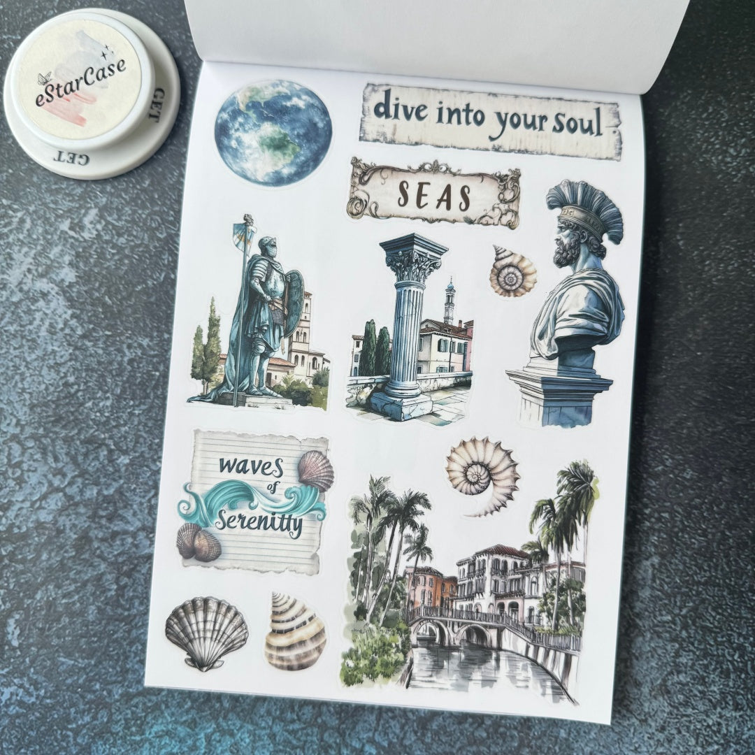 Water City Blossoms Tour Sticker Book