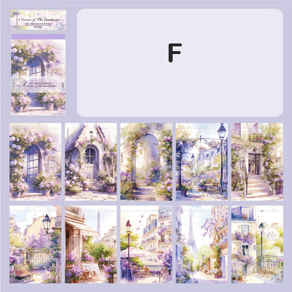 Watercolor Landscape Paper 30pcs