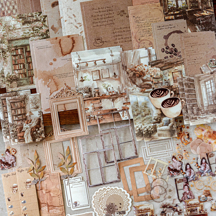 Watercolor Life Illustrated Sticker Pack 100pcs