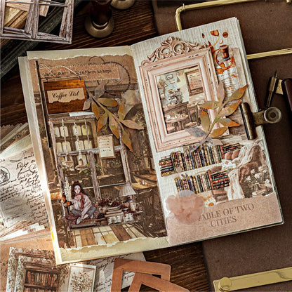 Watercolor Life Illustrated Sticker Pack 100pcs