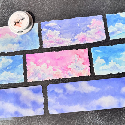 7cm*2m Watercolor Sky Tape