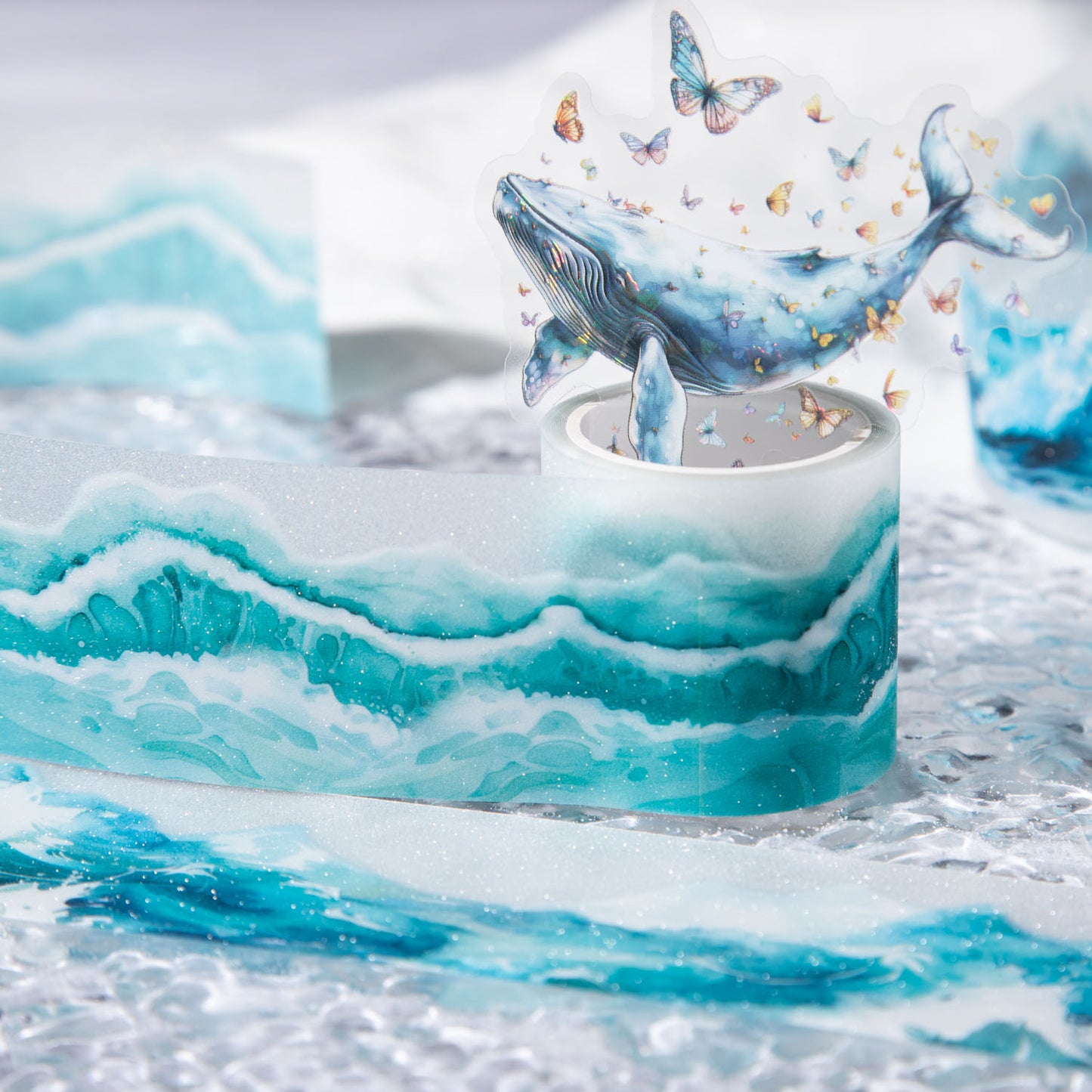 Wave Flower One By One Tape