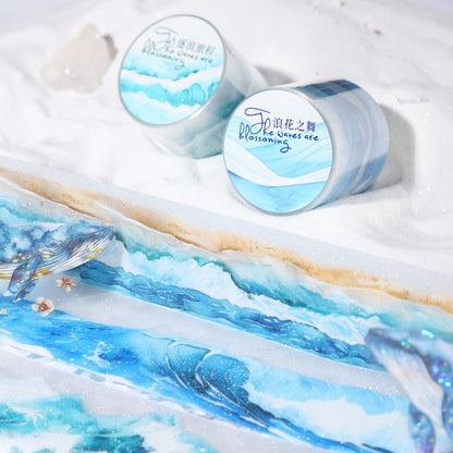 Wave Flower One By One Tape