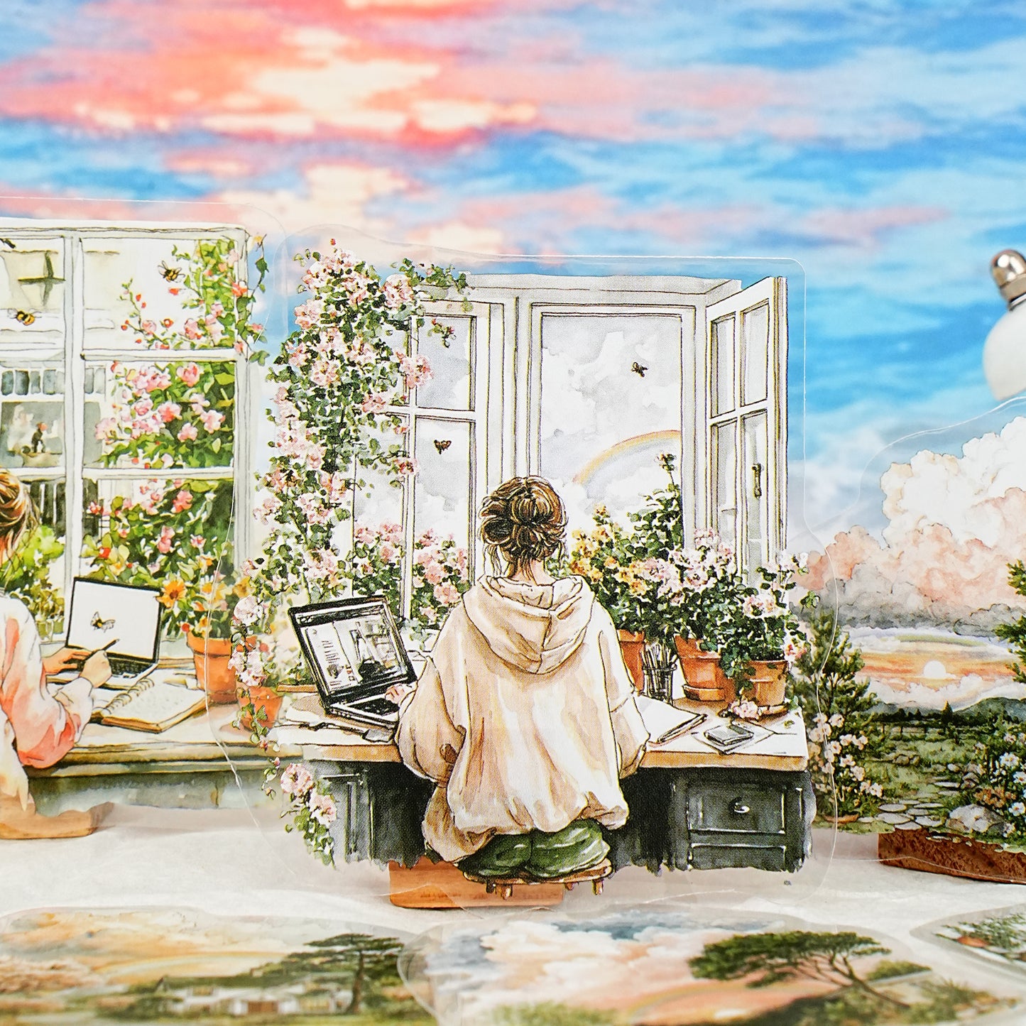 Weather Window Stickers 15pcs