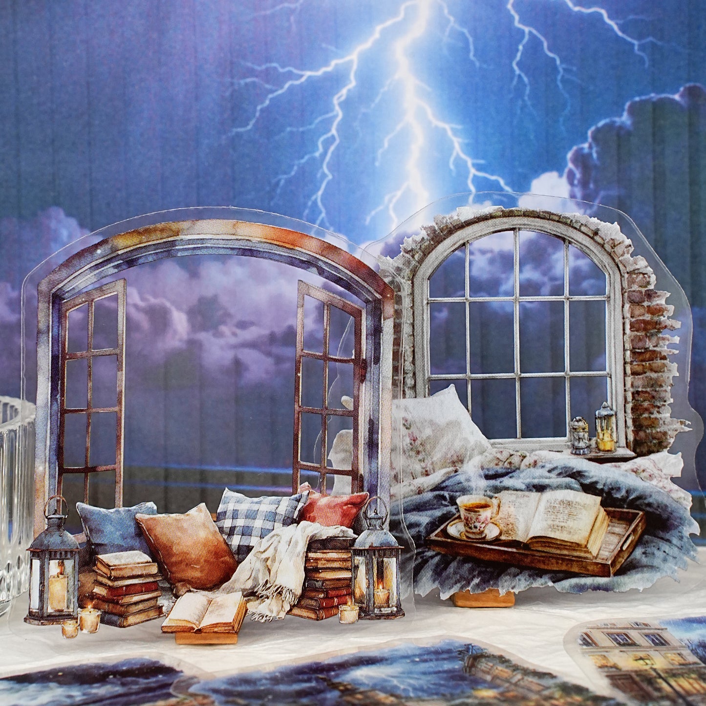 Weather Window Stickers 15pcs