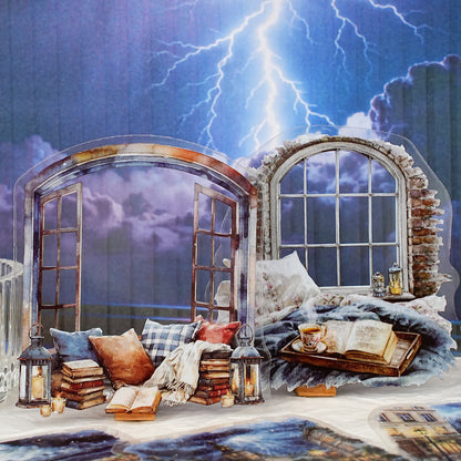 Weather Window Stickers 15pcs