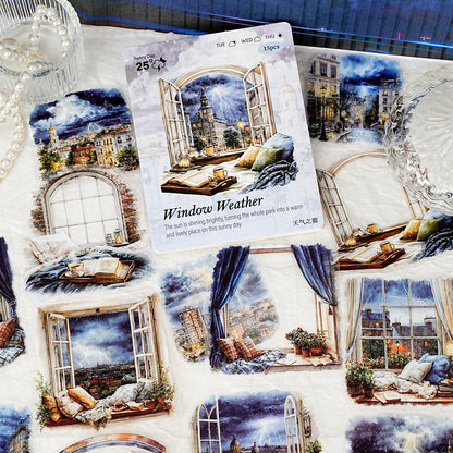 Weather Window Stickers 15pcs