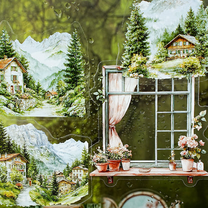 Weather Window Stickers 15pcs