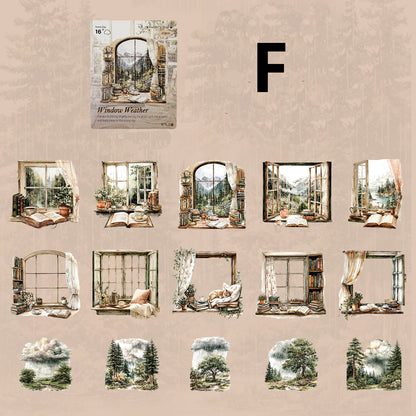 Weather Window Stickers 15pcs