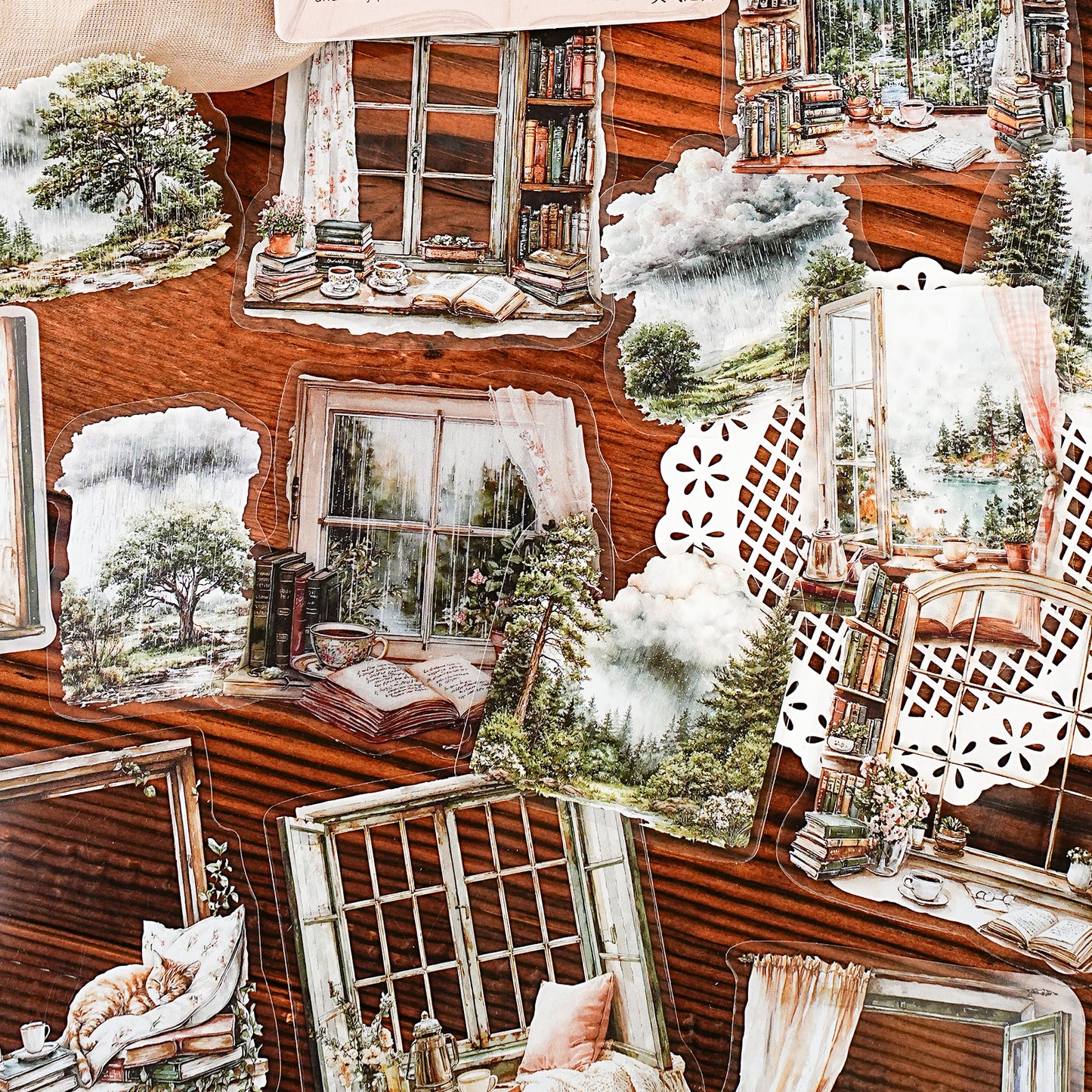 Weather Window Stickers 15pcs