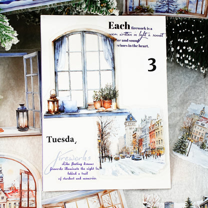 Weather Window Stickers 15pcs