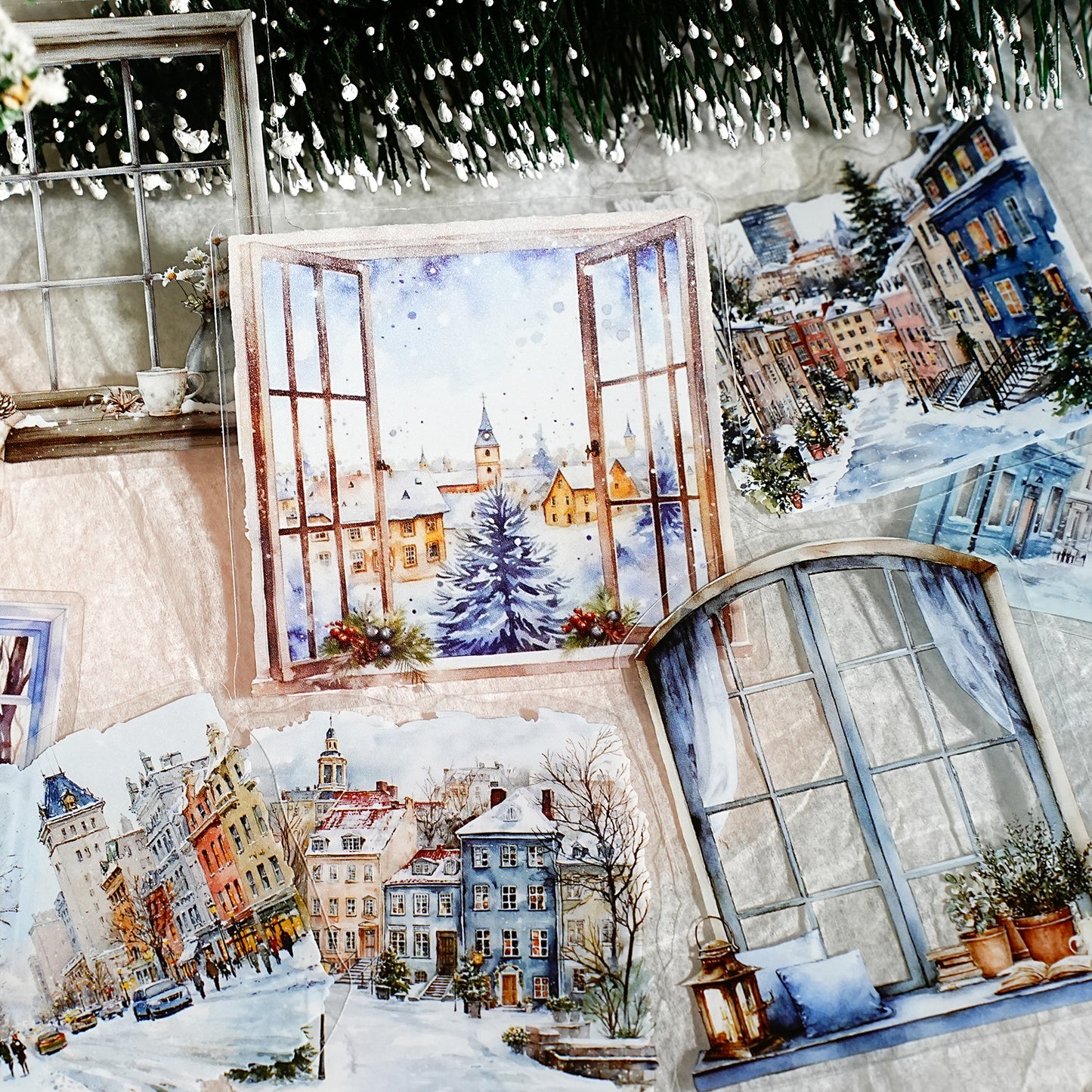 Weather Window Stickers 15pcs