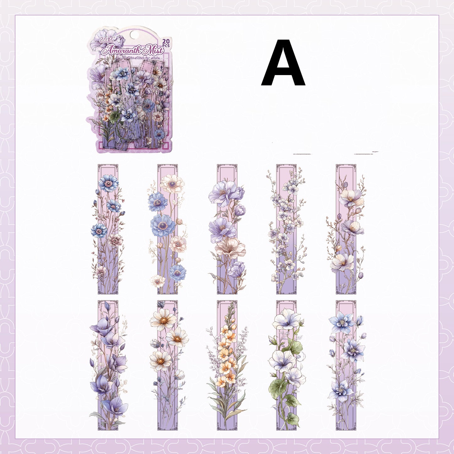 Weeping Flower Stickers 20pcs