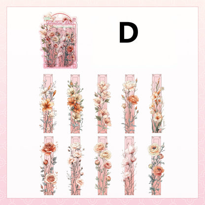Weeping Flower Stickers 20pcs