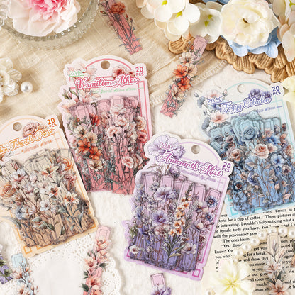 Weeping Flower Stickers 20pcs
