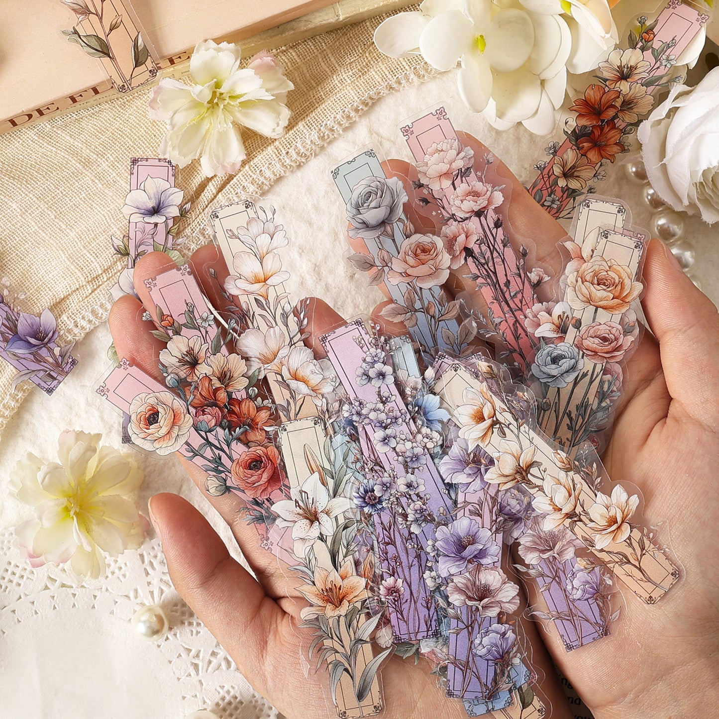 Weeping Flower Stickers 20pcs