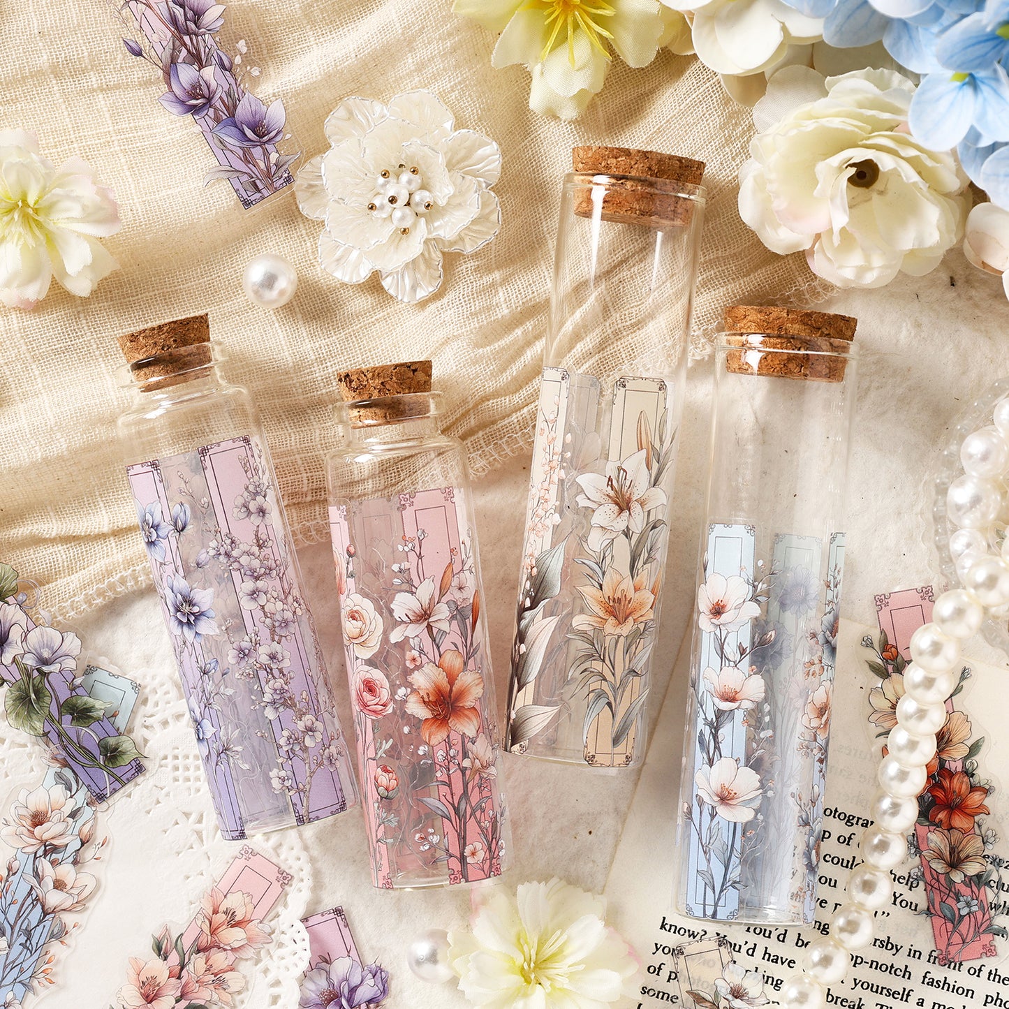 Weeping Flower Stickers 20pcs