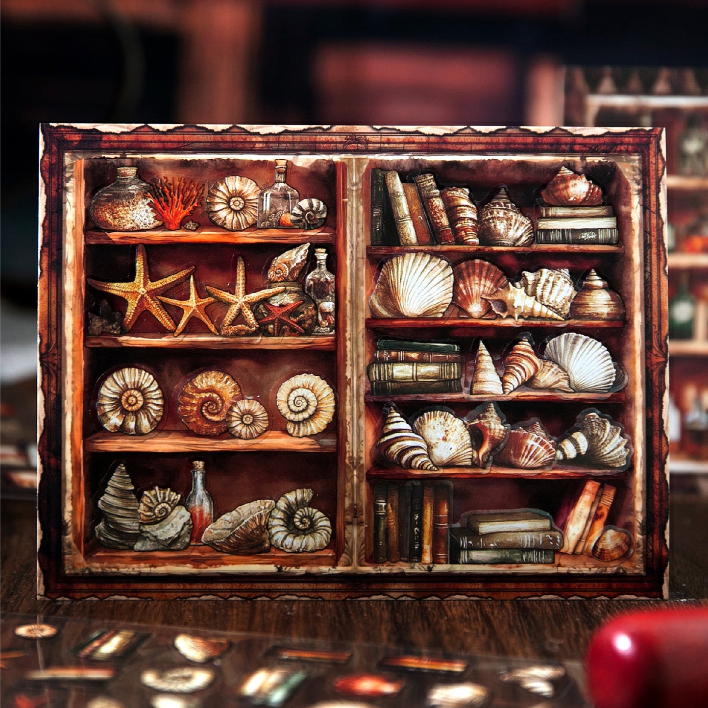 Wendys cabinet Sticker 2pcs