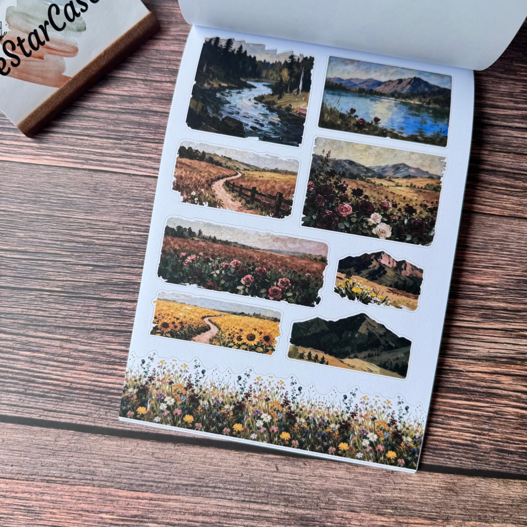Western Fashion Sticker Book
