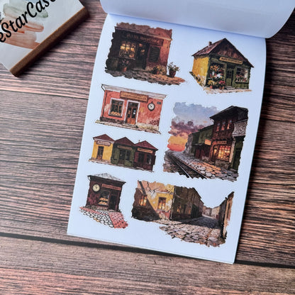 Western Fashion Sticker Book
