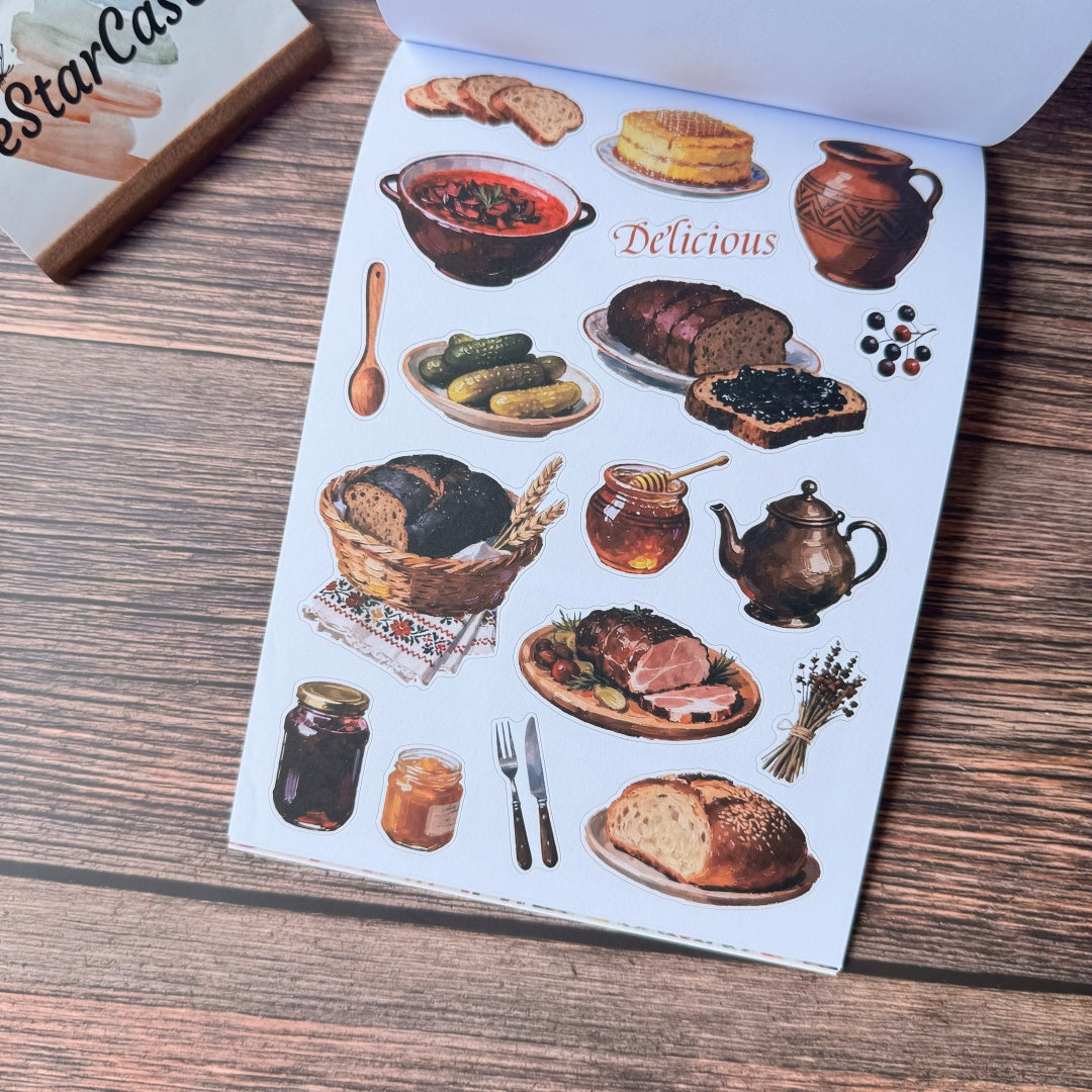 Western Fashion Sticker Book