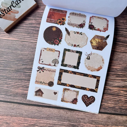 Western Fashion Sticker Book