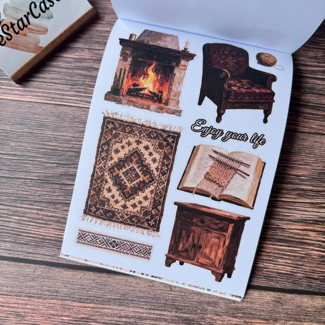 Western Fashion Sticker Book