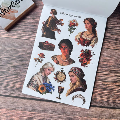 Western Fashion Sticker Book