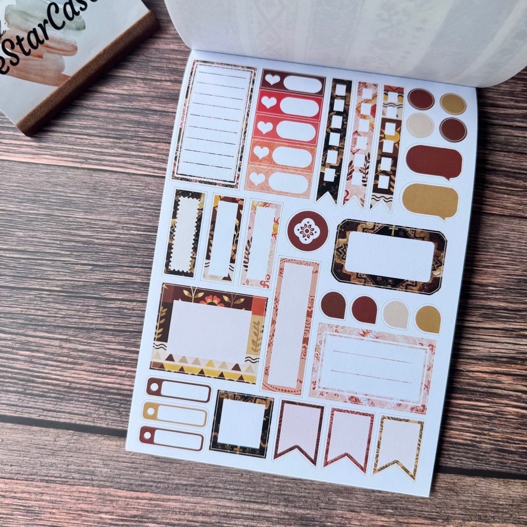 Western Fashion Sticker Book